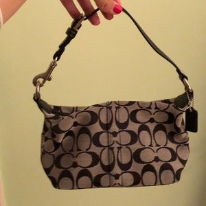 Coach over shoulder purse